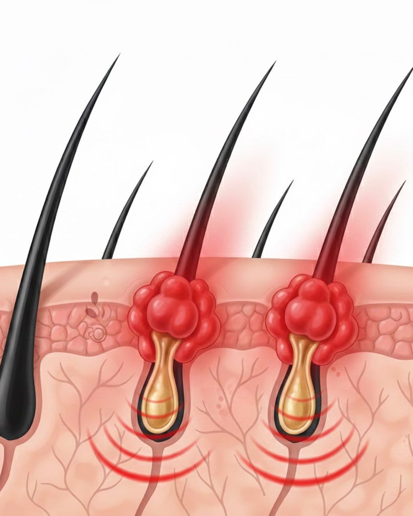 Cepillo Anticaída con LedTerapia / Density™️