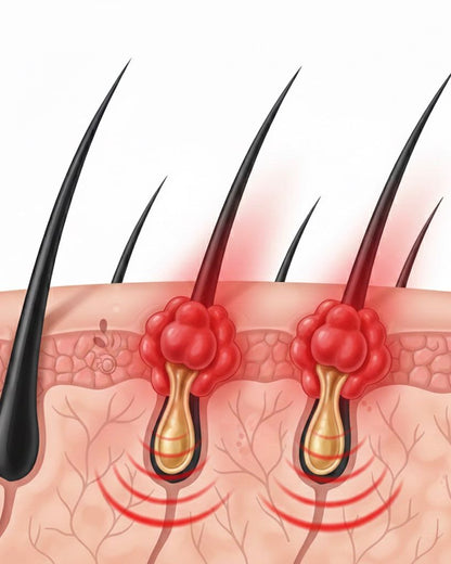 Cepillo Anticaída con LedTerapia / Density™️