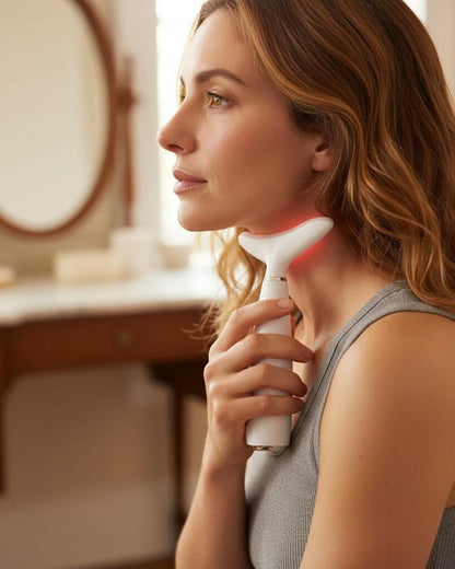 Masajador cuello y papada con vibración / SkinTone™
